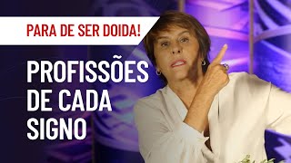 QUAIS AS PROFISSÕES DE CADA SIGNO  ASTROLOGIA VOCACIONAL COM MÁRCIA FERNANDES [upl. by Stila]