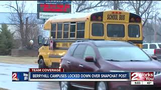 Berryhill Schools locked down all campuses over Snapchat threat on Friday [upl. by Naji]