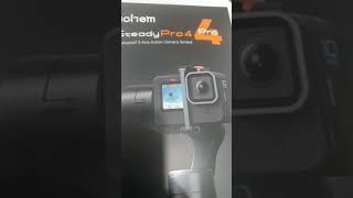 hohem iSteady Pro 4 Gimbal Stabilizer Compatible for GoPro 10987 Insta360 One R DJI OSMO Action [upl. by Roots]