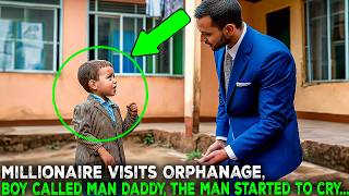 Orphan Boy Calls Millionaire Dad During Orphanage Visit The Reason Made the Man Cry [upl. by Nilak]