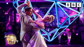 Tasha Ghouri amp Aljaz American Smooth to Someone You Loved by Lewis Capaldi ✨ BBC Strictly 2024 [upl. by Herzen]