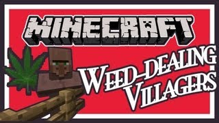 Villager Drug Dealers in Minecraft  Herblore Mod Showcase [upl. by Siravaj]