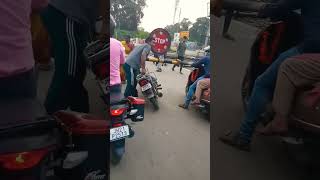 Chittaranjan  जल्दी है क्या  View Of Rajesh  shorts  railway crossing risk aware risk [upl. by Ferd537]