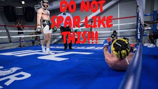 BRUTAL Sparring Knockouts 2021 DO NOT SPAR LIKE THIS [upl. by Tiffi]