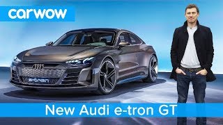 NEW Audi etron GT  is this EV a Tesla Model S beater [upl. by Mary]