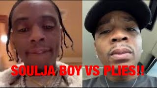 souljaboy snaps on plies for threatening to sue him after hearing beat on bet awards show [upl. by Guyer]