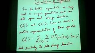 Introduction to Density Matrix Renormalization Group Method by S Ramasesha [upl. by Berga]