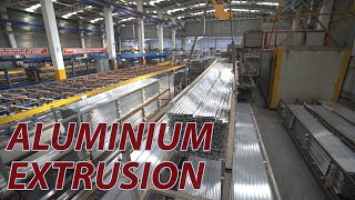 ALUMINIUM EXTRUSION Production Facility  How its Made Aluminium Process [upl. by Quenby902]