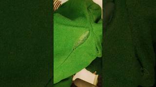 How to repair jacket blazer or sweater 🧥☃️sewing repairing wintercloths youtubeshorts jacket [upl. by Tolland]