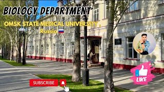 Biology Department  Omsk State Medical University  Russia 🇷🇺 ✌️📚 [upl. by Baskett]