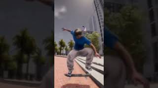 embarcadero plaza emb sessionskatesim pro real vs fake youtubeshorts video games skate [upl. by Shelman244]