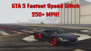 GTA 5 New Fastest Speed Glitch Obey 9F 250MPH [upl. by Jilly247]