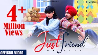 MrDass  Just Friend Official Video  Aseespreet Kaur  Akash Walia  New Punjabi song 2023 [upl. by Maleki]