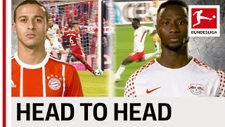 Thiago vs Keita – Battle Of The Midfield Maestros [upl. by Alyakem]