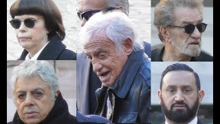 Eddy Mitchell Mireille Mathieu Jean Paul Belmondo etc  hommage Charles Aznavour le 5 octobre 2018 [upl. by Aicerg]