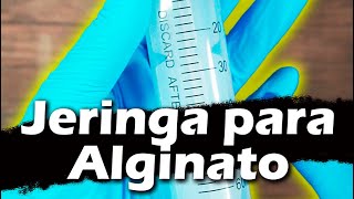 Jeringas para alginato en la técnica SEMCD  para la técnica del Dr Jiro Abe [upl. by Kania557]