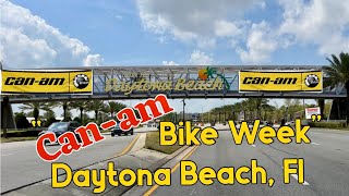 Canams at Daytona Bike Week [upl. by Nawtna]