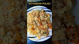 Soybean Pulao Recipe  soyabean pulao recipe shorts youtubeshorts [upl. by Georgena]