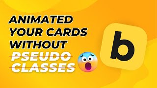 Animate Your Clickable Cards Without Using Psuedo Classes in Bricks Builder [upl. by Nnyltak]