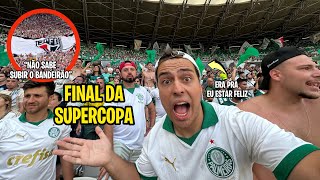 REACT DENTRO TORCIDA PALMEIRAS NA FINAL DA SUPERCOPA  PALMEIRAS 0x0 SÃO PAULO [upl. by Wilone]