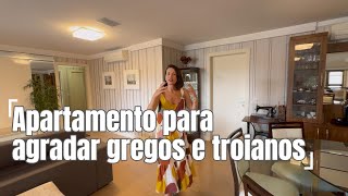 Apartamento que vai agradar Gregos e Troianos [upl. by Assirrem744]