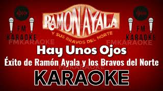 Hay Unos Ojos  Ramón Ayala Karaoke [upl. by Nyar641]