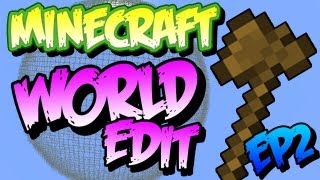 Minecraft  WorldEdit  Usando Brushes e Replace   EP2 [upl. by Salb412]