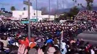 Rose Bowl Parade Military Marching Band 112005 [upl. by Crandale]