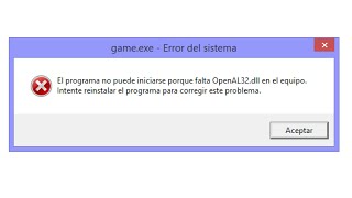 Problema OpenAl32dll [upl. by Wavell]