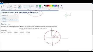 2021 Fall AMC 12B Problem 10 [upl. by Adriel]