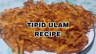 TIPID ULAM RECIPE NGAYONG MAULAN NA PANAHON [upl. by Kariv]