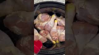 Slow Cooker Honey Garlic Chicken Drum Sticks  Honey Garlic Chicken Legs  shorts honey garlic [upl. by Nodrog]