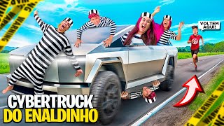 PEGAMOS O CYBERTRUCK DO ENALDINHO SEM ELE SABER Deu ruim [upl. by Fish]