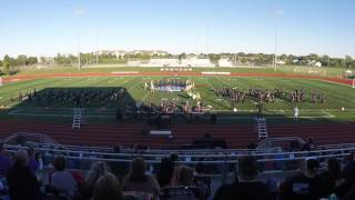 100816 Hickman High School Marching Band quotShatteredquot full field [upl. by Kery]