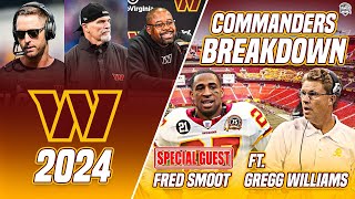 Commanders 2024 Sneak Peak with Gregg Williams amp Fred Smoot [upl. by Lartnom309]