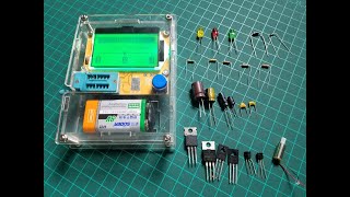 Electronic Components tester LCR T4 Mega328 Transistors Resistor Diode and Other Components [upl. by Ragnar]