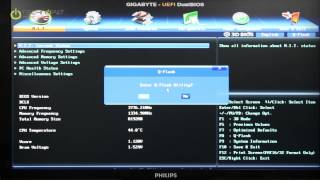 Gigabyte Q Flash BIOS Güncelleme Rehberi [upl. by Mindi]