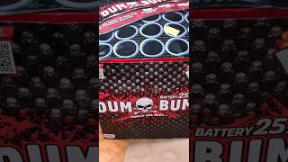 DumBum F3 Batterie 30mm  25 Schuss fireworks feuerwerk pyro silvester fajerwerki vuurwerk [upl. by Atiekal253]