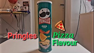 Pringles Pizza Flavour 🍕 Review [upl. by Yarw]