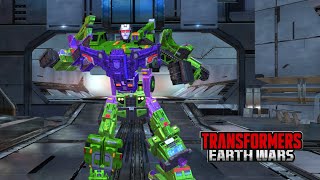 DEVASTATOR  COMBINER TRANSFORMATION  Transformers Earth Wars [upl. by Welcher451]