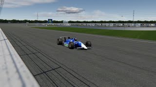 Experience Pocono Raceway in Assetto Corsa with 1990 IndyCar Mod Free Download [upl. by Noillimaxam]