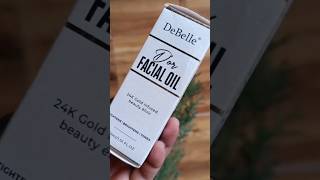 DeBelle Dor Facial Oil 24k Gold infused beauty Elixir Tightens  Brightens  Tones [upl. by Lakim]