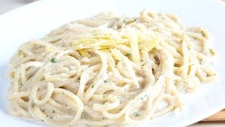 Como hacer Pasta y Salsa Blanca al Microondas [upl. by Atalante]