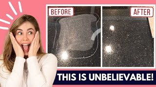 5 Fast Methods To Remove Hard Water Stains From Granite Countertops [upl. by Sidoeht569]