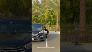 How I get into my car after getting my drivers licensegirlpower trending cars funny fitness [upl. by Alexina]