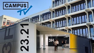 Wiedereröffnung  Das neue Gebäude 2321  CampusTV Düsseldorf [upl. by Adolf]