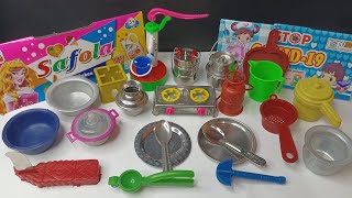 Play with Amazing mini kitchen set MINI CLAY Dolliyon [upl. by Nolyaj745]