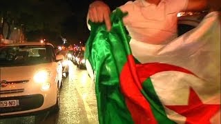 Mondial lAlgérie qualifiée les supporters font la fête  2706 [upl. by Burner]