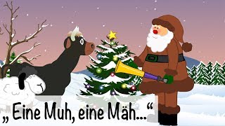 Eine Muh eine Mäh  Nikolauslied  Weihnachtslieder [upl. by Laband]