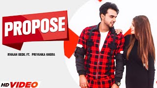 Armaan Bedil  Propose Official Video  Ft Raashi Sood  Tru Makers  New Punjabi Song 2023 [upl. by Malorie701]